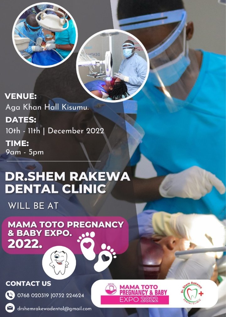 AndMamatoto's tweet photo. @DrShemRakewa will be answering the dental concerns during the Expo
#mamatotopregnancyandbabyexp
#mamatotoexpo
#kisumuaffair https://t.co/kn8C261ZUO