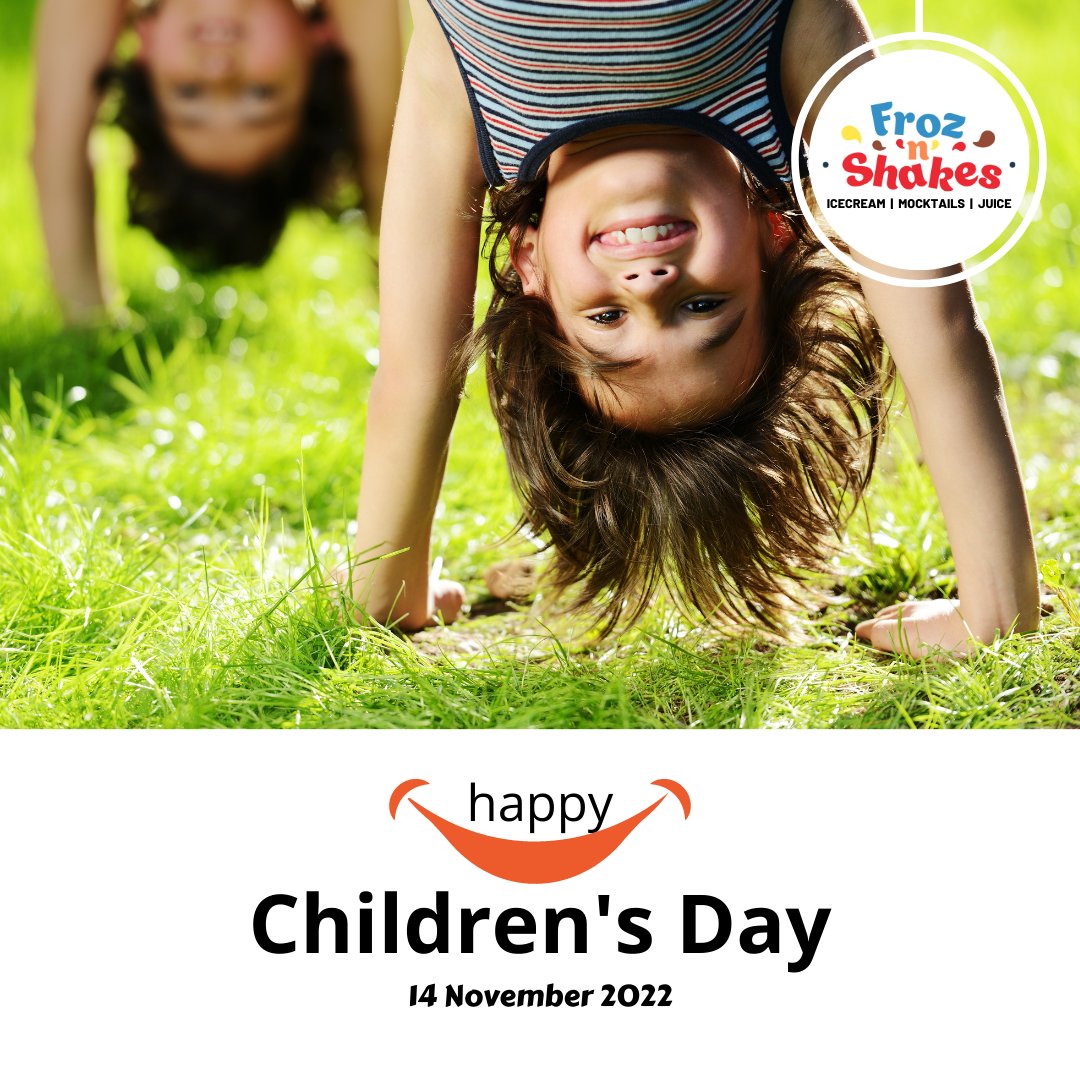 FrozShakes's tweet photo. Happy Children's Day 

#Childrens_day #childrensday #shakes #icecream #Huballi #Karnataka https://t.co/xBo5H1ts6J