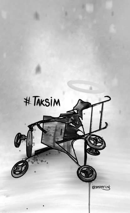 Bu kekre dünyada yazık geçit yok aşka; 

Bir şey yok paylaşacak acıdan başka ....

Metin Altıok

#Taksim