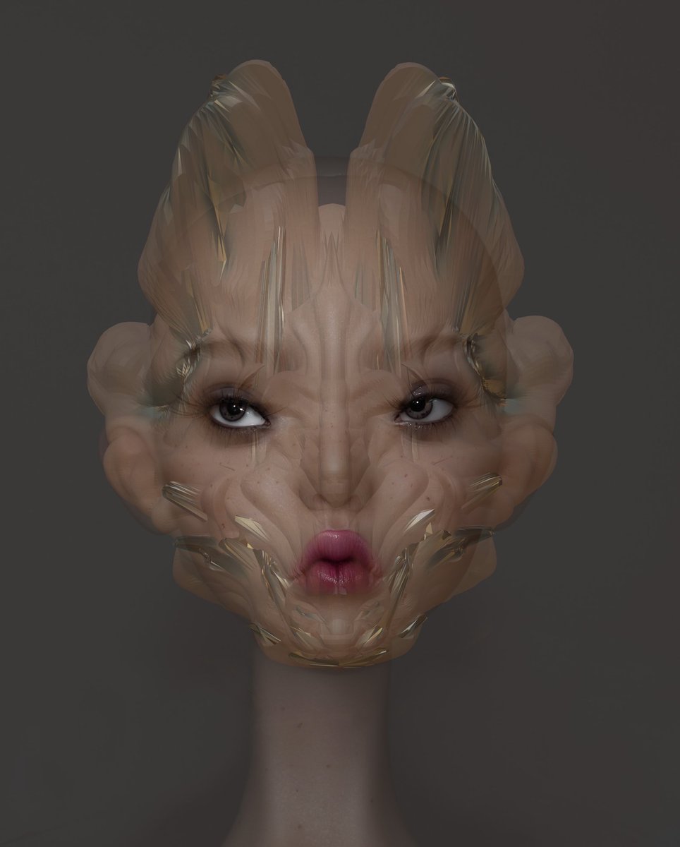 More Digital Identity Couture collaborations on this exquisite    #popovysisters doll ‘little Owl ‘ much more to come on this beautiful colab .
#bjd #idenitydesign #digitalmakeup #beautytech #alexboxmetamakeup #metamask #art #identity