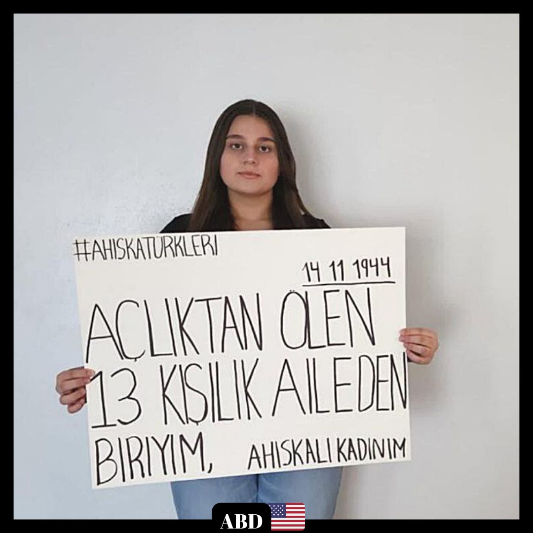 marinamussaa's tweet image. 14 Kasım 1944 tarihinde gerçekleşen Ahıska sürgününün insanlar ve özelinde kadınlar üzerindeki  yarattığı etkilere dikkat çekmek amacıyla, Ahıska Türkü genç kadınlar tarafından sosyal farkındalık projesi hayata geçirildi.