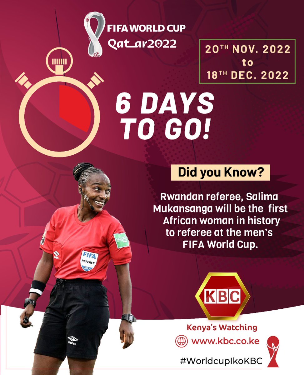 KBC English Service on Twitter "6 DAYS TO THE FIFA WORLD CUP ^PMN 