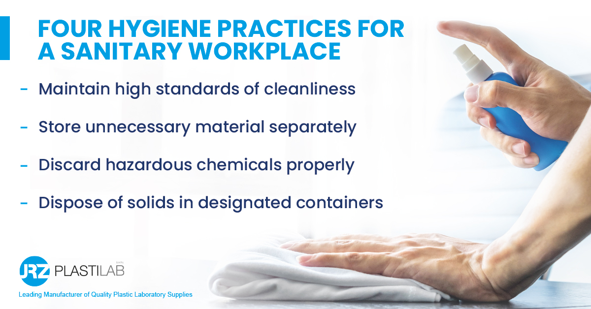 plastilab's tweet photo. Adhering to laboratory hygiene practices, such as maintaining clean work areas and ensuring proper disposal of hazardous materials, is crucial.

Make sure your laboratory meets the highest hygiene standards.

Visit our website to check our products: https://t.co/SnAtRTzXFC. https://t.co/fydvT5HSlv