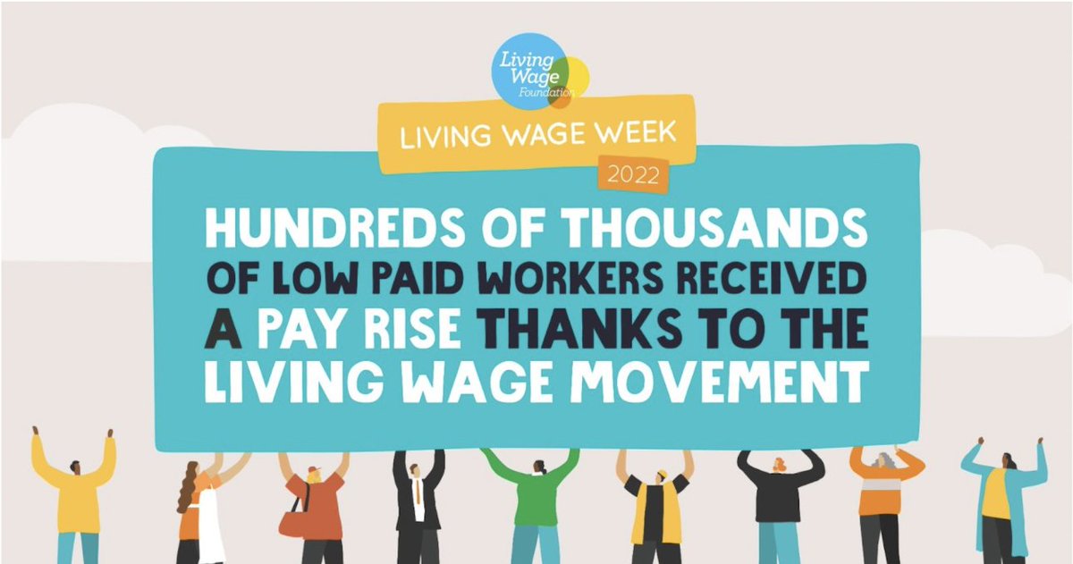 It’s never been more important to earn a real Living Wage than during the #CostofLivingCrisis As a recognised service provider we’re celebrating the Living Wage movement for their ongoing commitment to pay a wage that meets everyday needs. livingwage.org.uk #LivingWageWeek