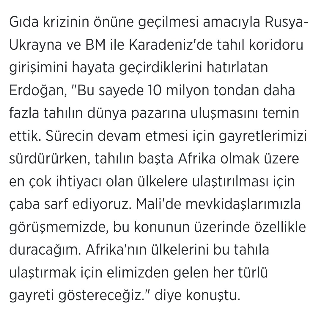 Tüm dünya Tayyip Erdoğan'ı Bali'ye G20 zirvesine gitti diye biliyordu. Anadolu Ajansı Erdoğan'ı Mali'ye yollamış. Haberlerde biraz daha dikkat etmek gerekmiyor mu...