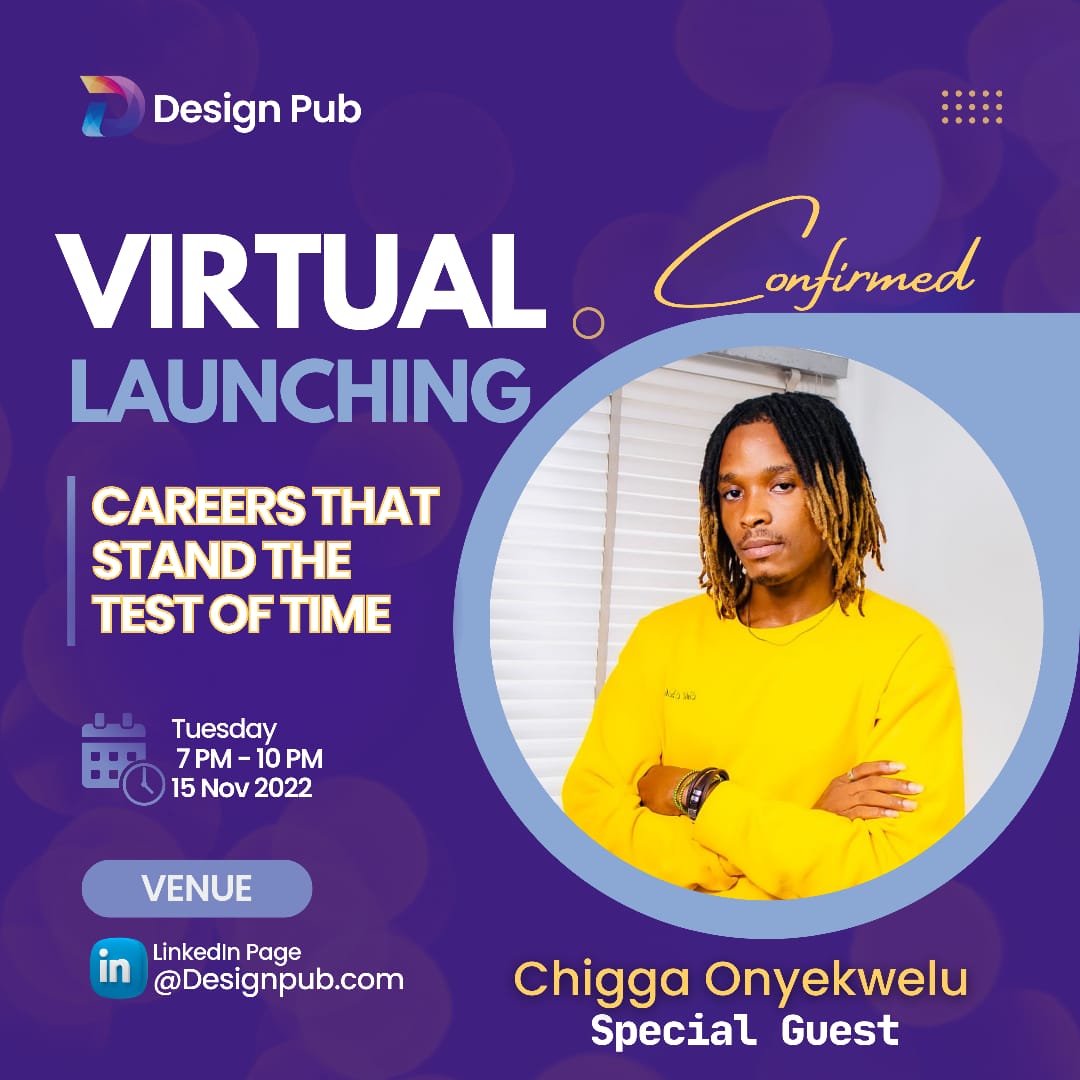 DesignPubb's tweet photo. Join us as we do our virtual launch tommorow.
You can't afford to miss out on this power packed event.
Time 7pm.
Venue:LinkedIn
Host : @Designpub.com
#dontmissout #virtuallaunch #designpub #designacademy #Taksim #bomba https://t.co/UgjCQkyPeA