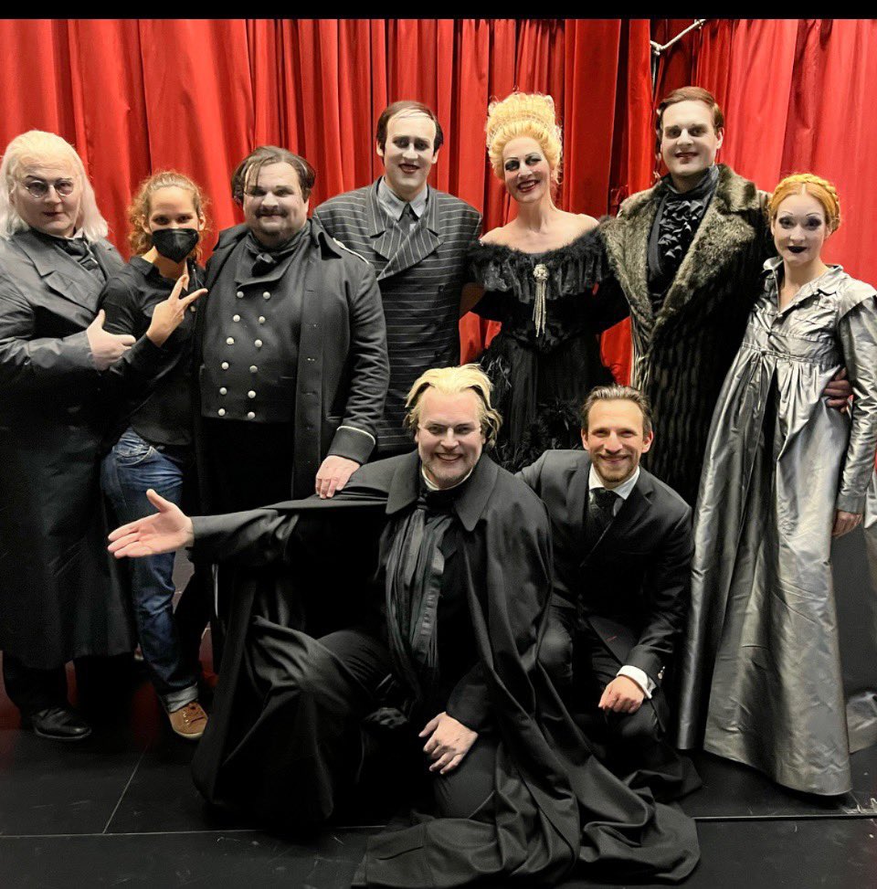 Stephanie Houtzeel (@shoutzeel) on Twitter photo Very sad to say good-bye to our Team #Cardillac <a href="/WrStaatsoper/">Wiener Staatsoper</a>! What a wonderful series, led by <a href="/corn_iusmeister/">Cornelius Meister</a> with outstanding cast <a href="/tomkonieczny/">Tomasz Konieczny</a> #veralotteboecker <a href="/WolfgangBankl/">Wolfgang Bankl</a> #gerhardsiegel #danieljenz #evgenysolodovnikov and re-staged by #lillifischer. Bravi tutti! Very sad to say good-bye to our Team #Cardillac <a href="/WrStaatsoper/">Wiener Staatsoper</a>! What a wonderful series, led by <a href="/corn_iusmeister/">Cornelius Meister</a> with outstanding cast <a href="/tomkonieczny/">Tomasz Konieczny</a> #veralotteboecker <a href="/WolfgangBankl/">Wolfgang Bankl</a> #gerhardsiegel #danieljenz #evgenysolodovnikov and re-staged by #lillifischer. Bravi tutti!