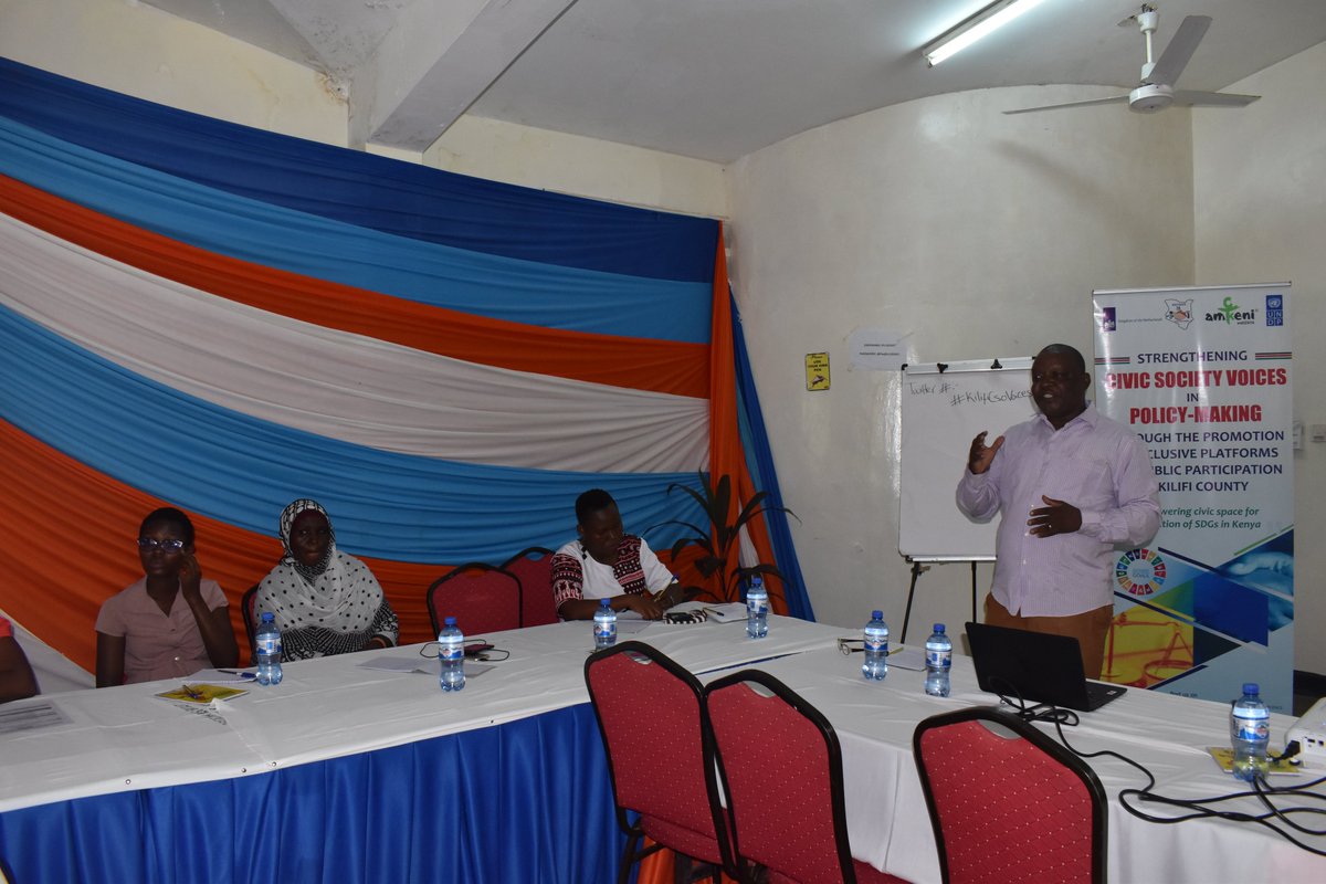 We are honored to take part in this engaging 2-days training program on #PublicParticipation, policy advocacy, and lobbying, facilitated by <a href="/KECOSCE/">KECOSCE</a> as part of the <a href="/amkeniwakenya/">amkeniwakenya</a> project in Kilifi County.

 #KilifiCSOVoices