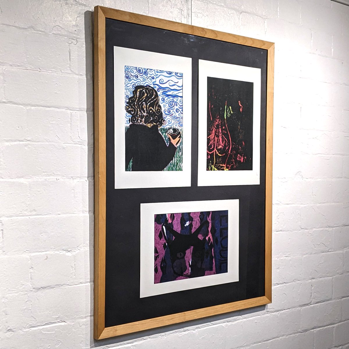 dac_add's tweet photo. A little refresh of our display in our Esk Gallery space in Arbroath sees these lino cut prints with mixed media elements from UAL3 gracing the walls.

#dundeeandanguscollege #Arbroath #contemporaryart #college #art #ual #linocut #mixedmedia #printmaking https://t.co/mqxS5wZKEw