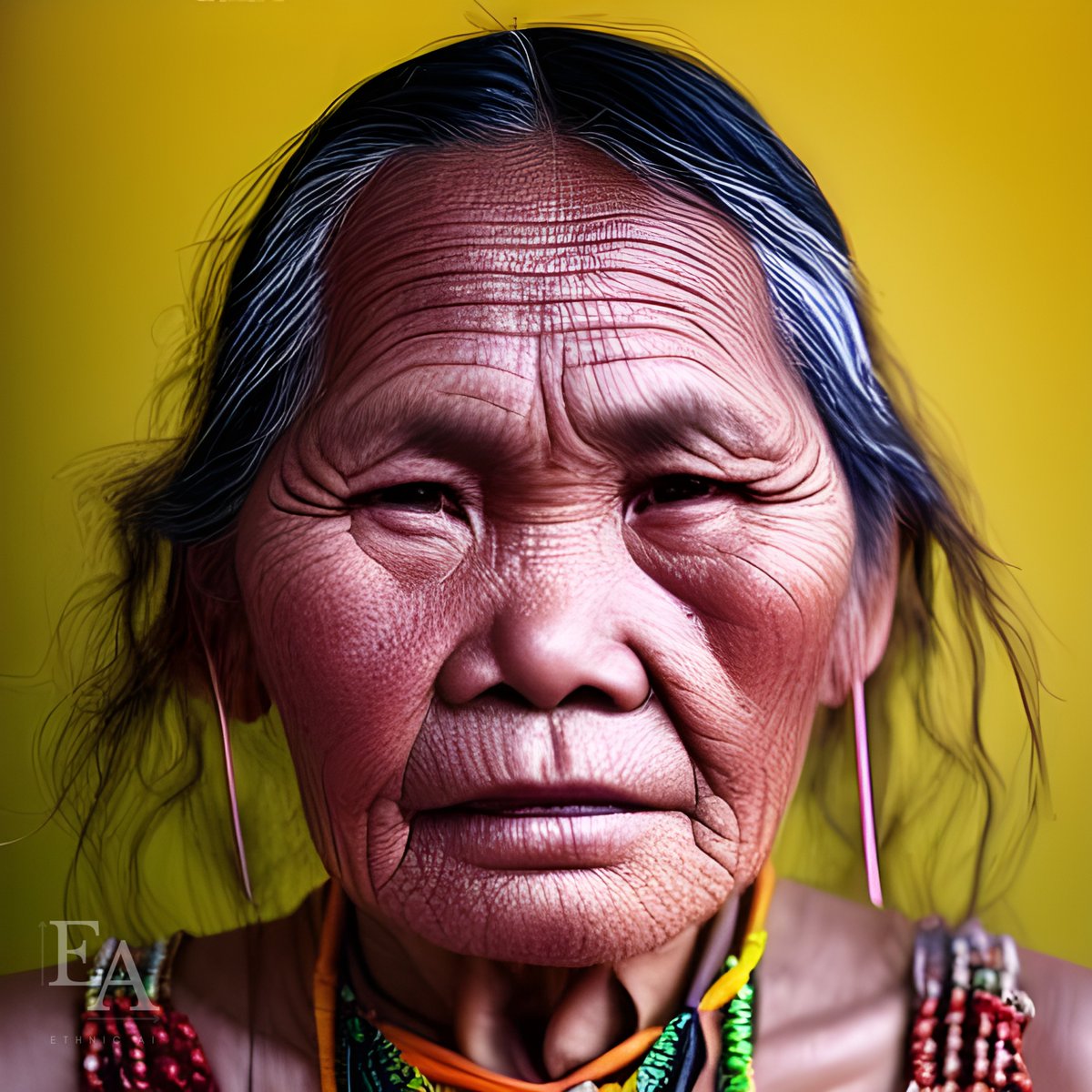 Sampaguita. The national flower of the Philippines.
Title: Every line tells a story.
.
.
#indigenous #indigenousart #fillipino #beauty #ai #aiart #artificialintelligence #colour #radience #emotion #instaart #digitalart #jewellery #Fillipinocollection #age #wisdom #ethnicai