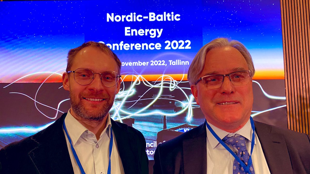 Norway 🇳🇴 to remain Europe’s reliable energy supplier. Nordic-Baltic Energy Conference in Tallinn. Thanks to Madis Tilga <a href="/NordenEst/">Nordics in Estonia</a> &amp; Johan Vetlesen <a href="/oeddep/">human</a> <a href="/nordenen/">Nordic Co-operation</a> <a href="/The_Nordics/">The Nordics</a> <a href="/MOEestonia/">EE Ministry of Climate</a> <a href="/TilgaMadis/">Madis Tilga</a> <a href="/EconMinEstonia/">EconMinEstonia</a>