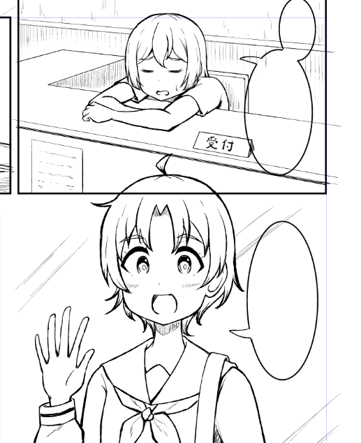 次はこんな娘を描くぞ 