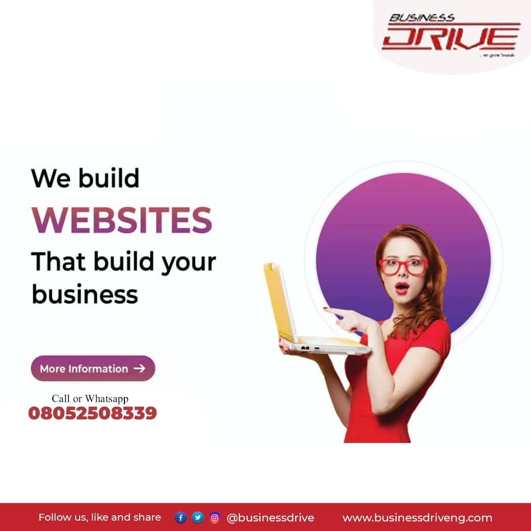businessdriveng's tweet photo. Do you have an online business?
Do you want to make more sales?
Are you in need of a professional website??
Business drive is a digital agency specialized in designing professional websites.

Dm us to get started!!

#businessdrive #website #business https://t.co/YxOQ0lfvBK