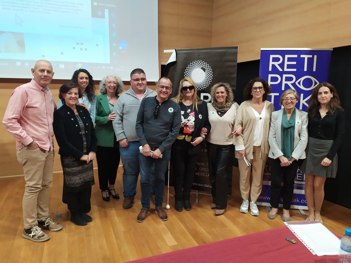 retiprotek's tweet photo. El pasado 12 de noviembre la Dra. Regina Rodrigo, miembro de nuestro equipo, participó como ponente en la Asamblea General Ordinaria de socios de @retinaandalucia ¡Muchísimas gracias por la oportunidad! 🙌👏

#retinosis #retinosispigmentaria #saludvisual #salud #ciencia https://t.co/XRkxvohn2t