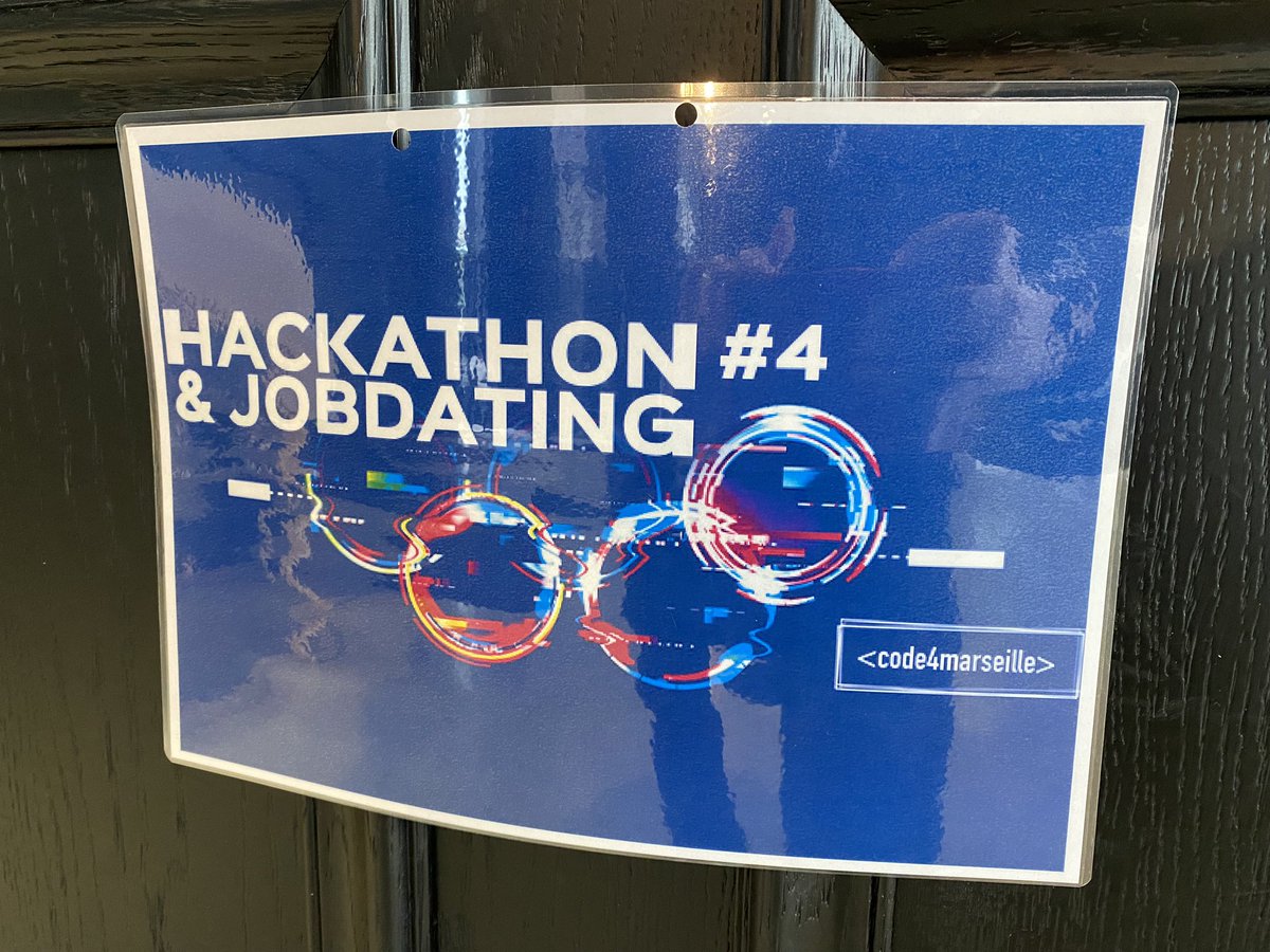 monfortmichael's tweet image. Lancement du #hackathon #Code4Marseille ce matin avec 10 de nos apprenants @Bocal_Marseille ! 145 participants d’écoles du #code / 3 jours pour concevoir une appli web et trouver un job #jobdating. Courage à tous les participants 💪🔥