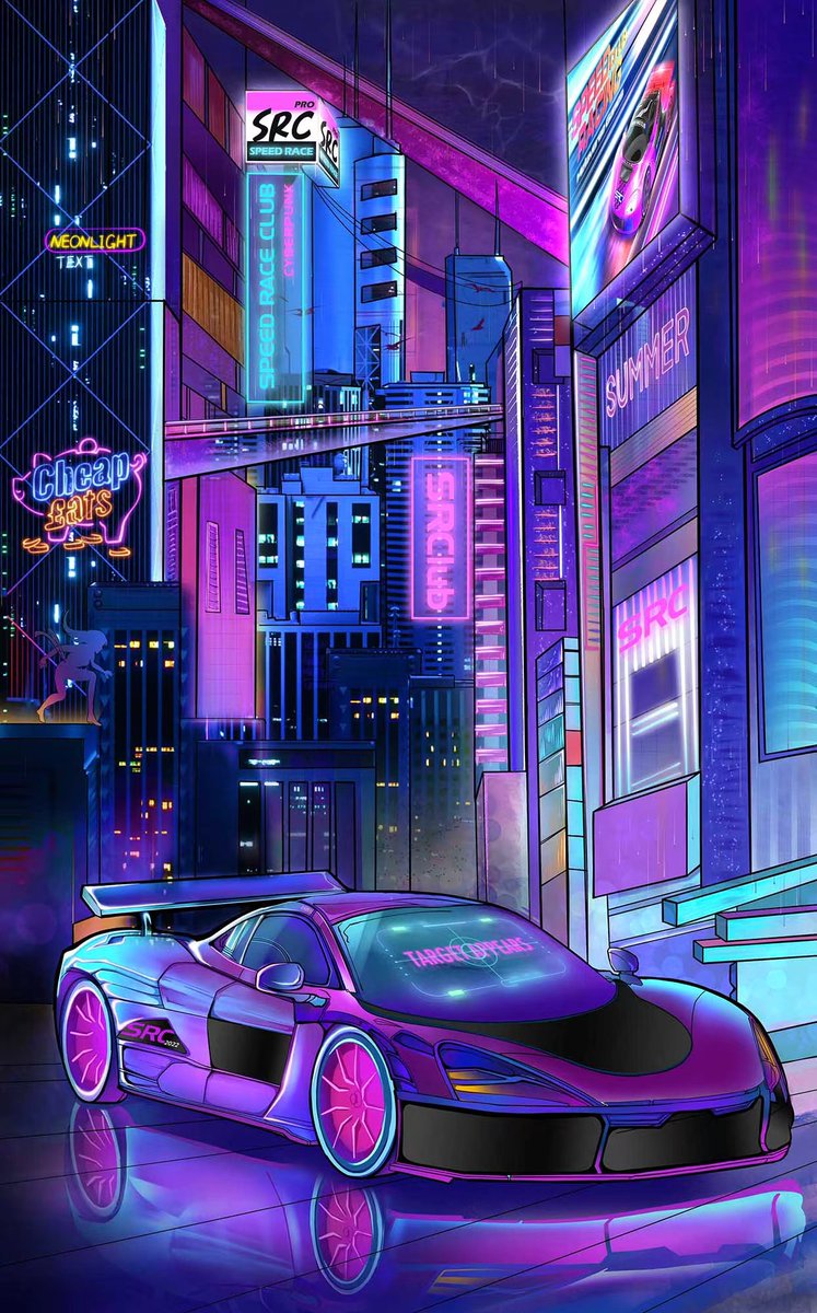 💫This is a futuristic anti-utopian cyberpunk world, where crazy young people constantly pursue speed and passion.

Here, as long as you have speed, you have everything...

⚡️Wanna be a Speed Racer? React to be considered.

#NFT #NFTCommunity