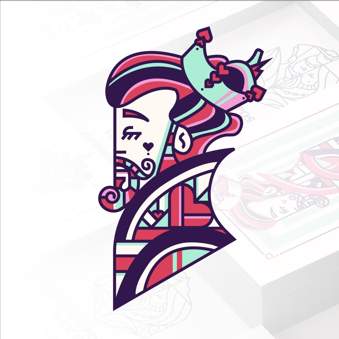 thisislaz's tweet image. Happy Monday! Here's some recent illustration work for Prismatic Postiche; an online shop, selling synthetic facial hair pieces, celebrating colour, freedom, fantasy and the performing arts 🎭
etsy.com/shop/Prismatic…
#illustration #GraphicDesign #branding #digitalart