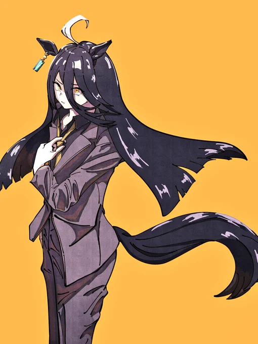 #ウマ娘 #マンハッタンカフェ 男装スーツカフェ 