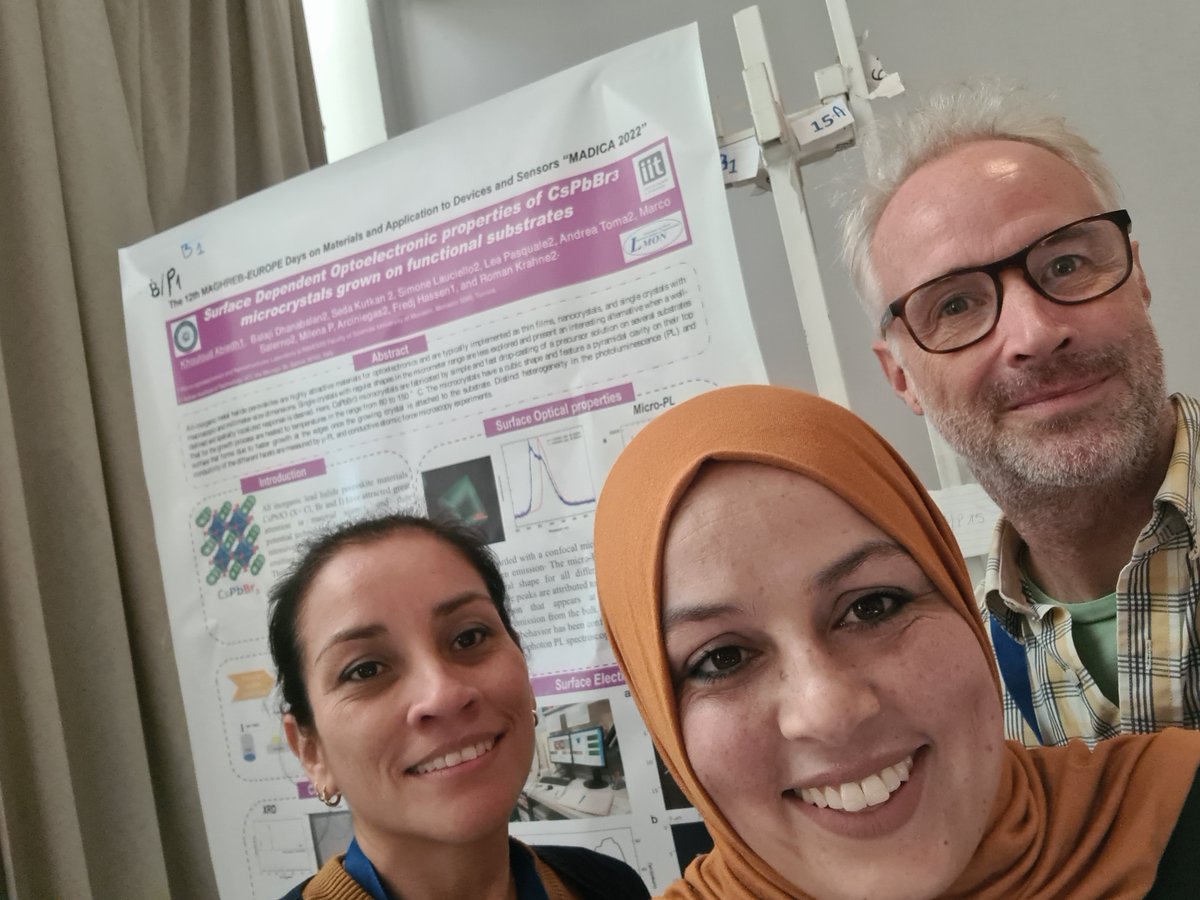 Congratulations to Khouloud Abiedh for winning the best poster prize at MADICA 2022