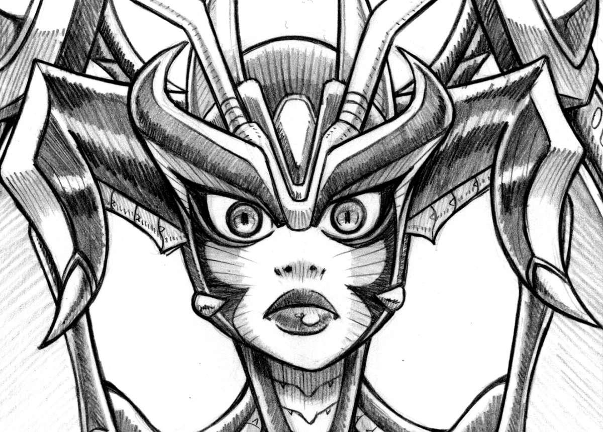shadoboxxer's tweet photo. A #Drawing of #DevilLady based on #GoNagi's #Manga but with extra details.
#HandDrawn with paper and pencil.
#Sketch #Anime #Illustration #PencilDrawing #MonsterGirlMonday #MonsterGirl https://t.co/MaNcqGxyvi