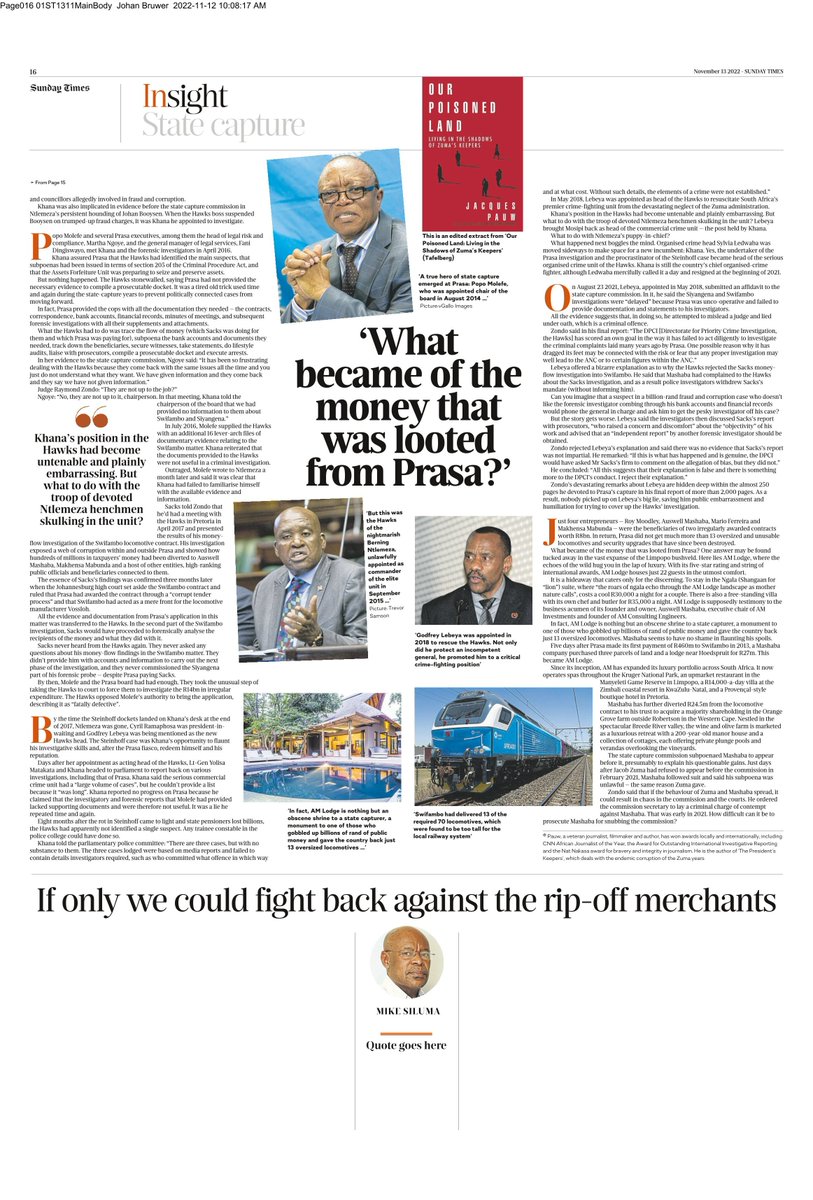 In OUR POISONED LAND: the rise of the useless General Khana