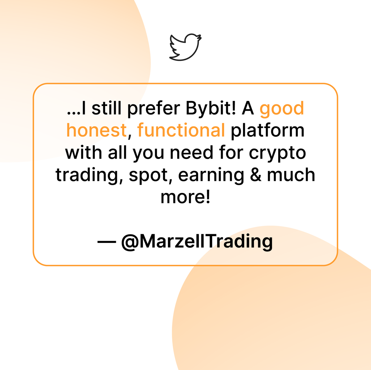 Bybit_Official's tweet photo. Stay #safu with us! 🛡️ #Bybit is committed to building a safe and comfortable environment for all our #crypto traders. 

#Bybit #TheCryptoArk #recovertogetherrecoverstronger