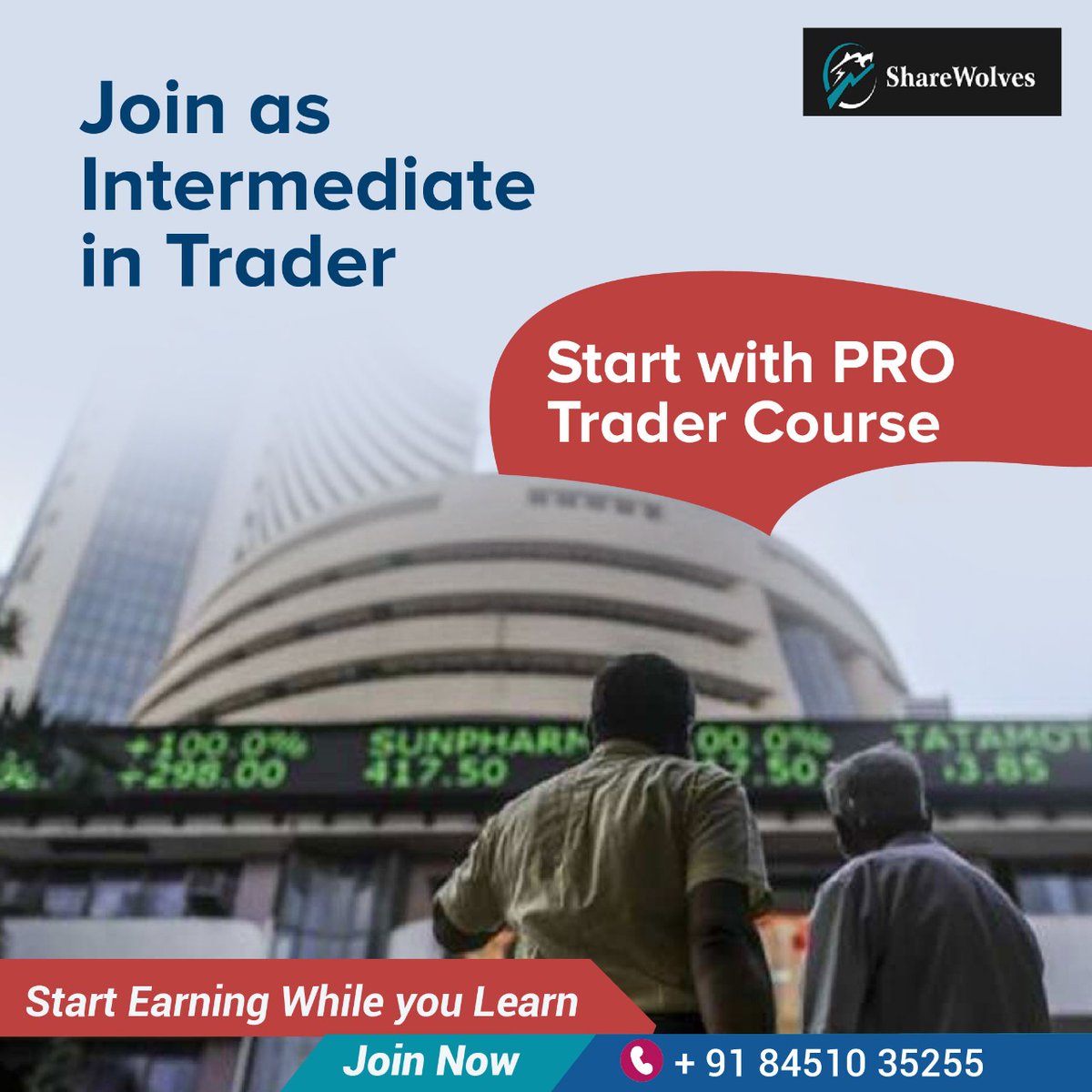sharewolves's tweet photo. Join as Intermediate in Trader
Call - +91 8451035255
#trading  #money #trader #investing #investment #financialfreedom #technicalanalysis #profit #tradingstrategy #traders #stockmarket #stocks #business #sharemarket #stockmarketindia #stockmarketinvesting #indianstockmarket https://t.co/UbkAqt48gp