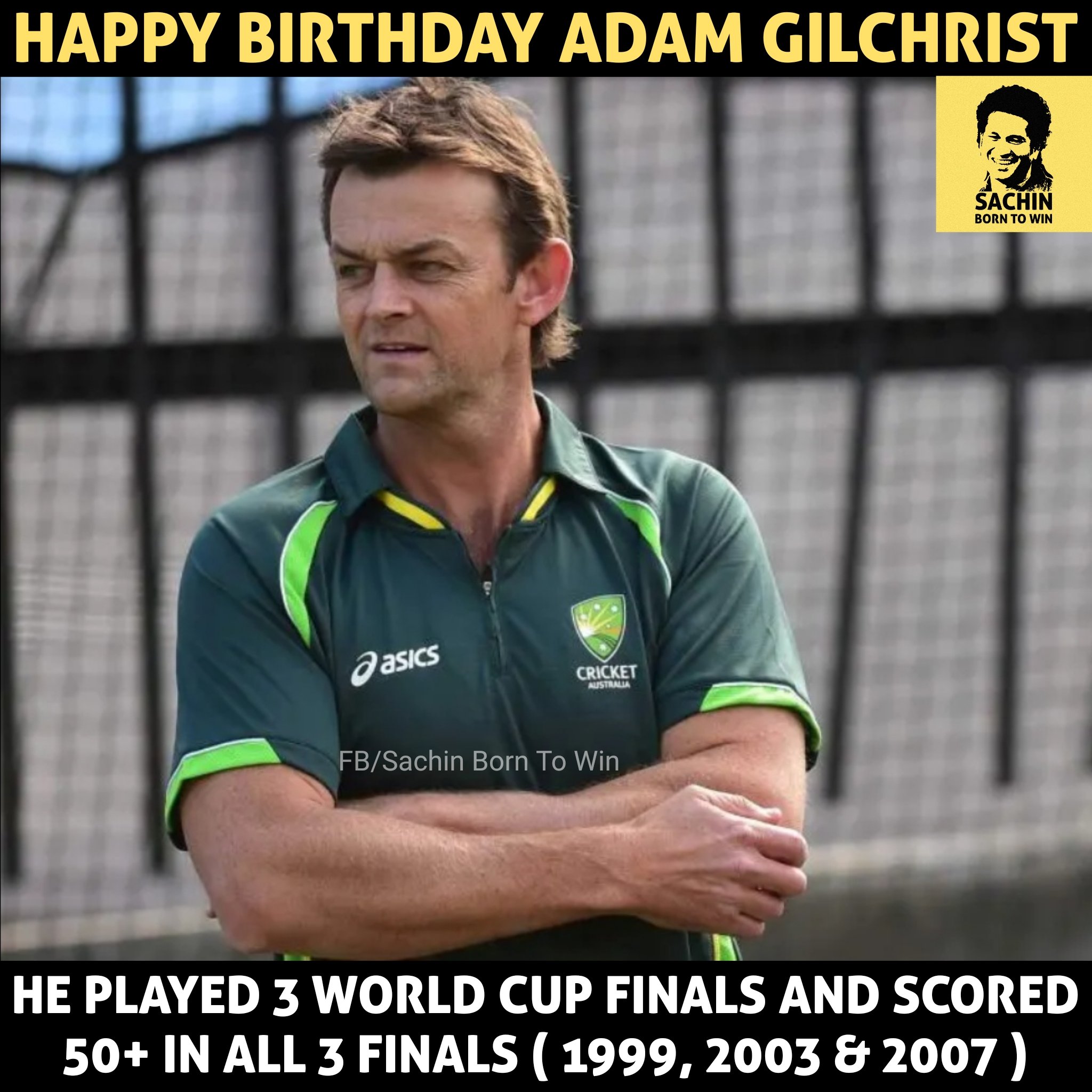 Happy Birthday Adam Gilchrist    