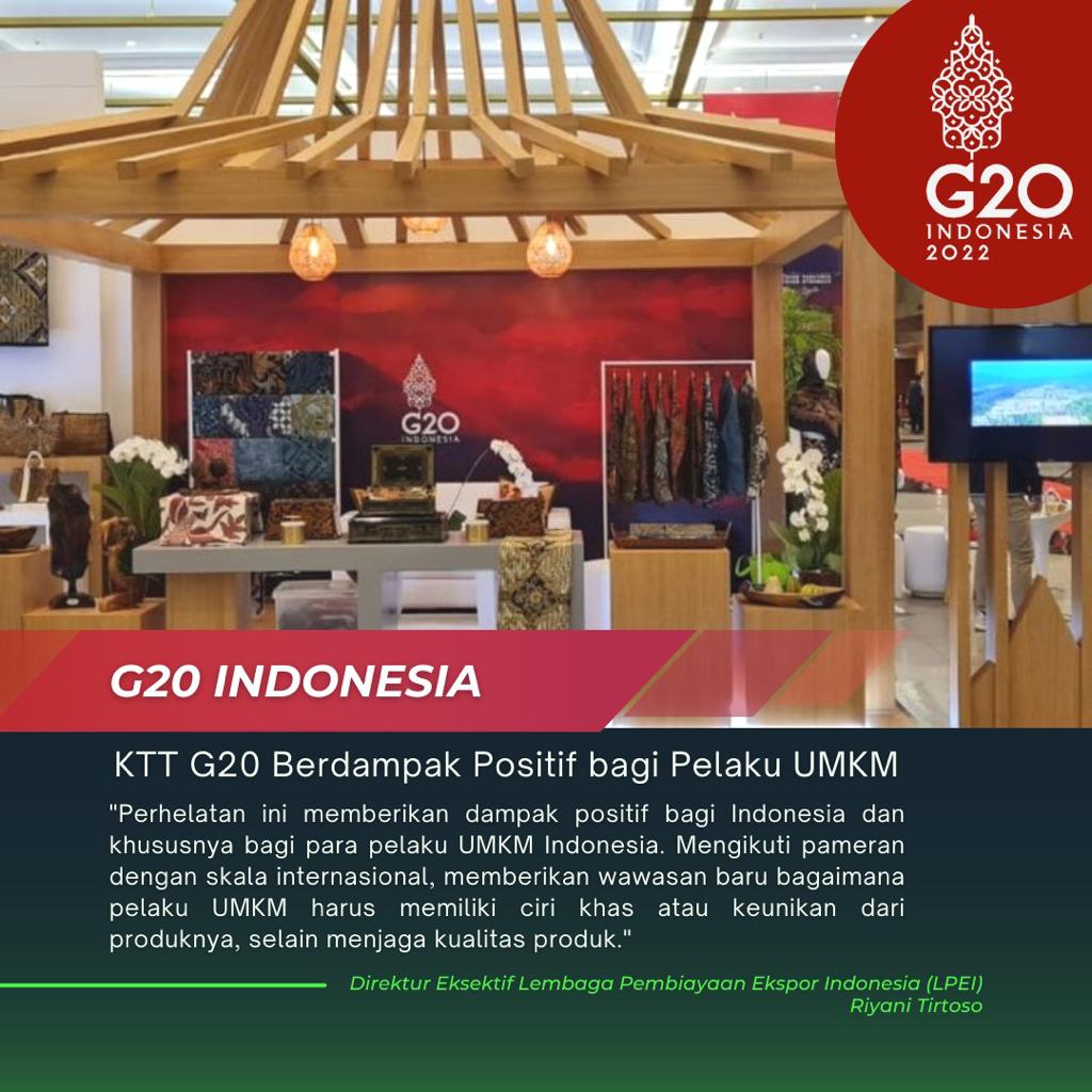 Disisi lain, 
Even - even besar internasional 
Yg ada di indonesia, 
Otomatis juga mengangkat pasar produk² asli daerah yg menjadi lokasi tsb jadi terexplore positif
Bagi pendapatan ekonomi daerahnya

<a href="/kemendagri/">Kementerian Dalam Negeri</a> 

#RakyatDukungEventG20