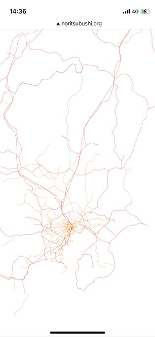 関東の乗りつぶしに目処が立った。
ひたちなか? 延伸したらネモフィラ見にいくからさ…… 
