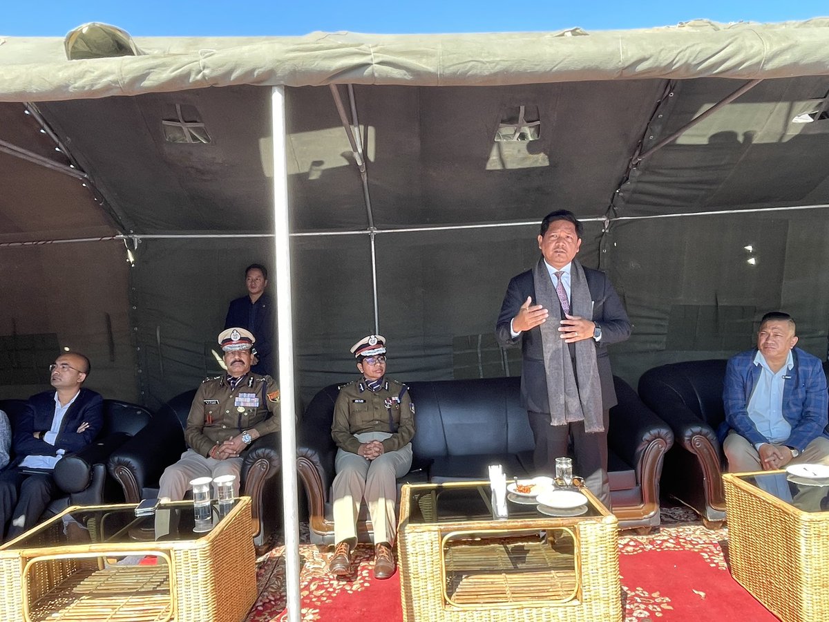 SangmaConrad's tweet photo. The current CRPF Camp is located in the property of Arts &amp; Culture Dept. that has housed the Camp for over 40+ years. 

With the relocation we hope to utilise the location as a centre for youth development, entrepreneurship &amp; arts &amp; culture https://t.co/TIYE8dWqmK