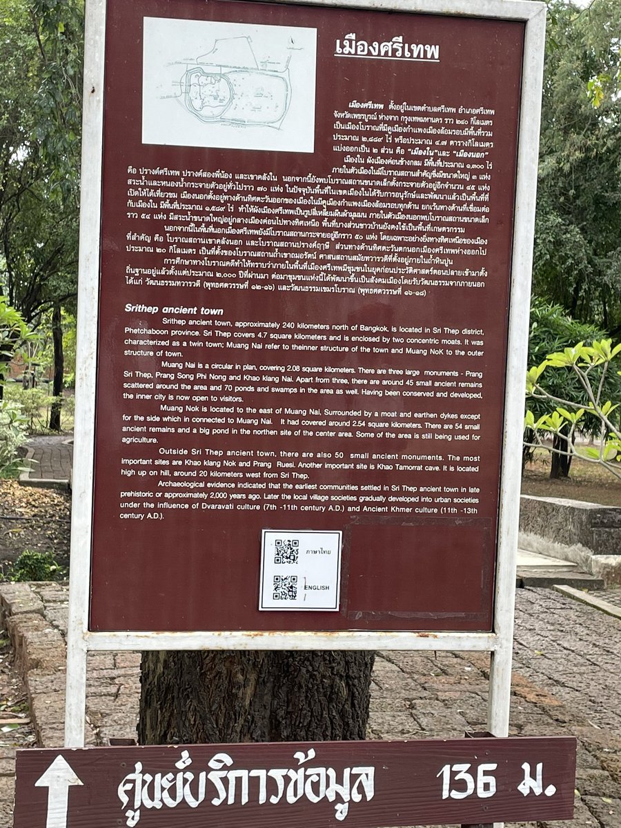 seameospafa's tweet photo. After leaving our pit stop in Phitsanulok from Day 1, we travelled approx. 4.5 hours and have arrived at Si Thep Historical Park in Petchabun province for our site visit in Day 2 of #SPAFA’s post-#IPPA22 excursion. https://t.co/3yrrgrJNZR
