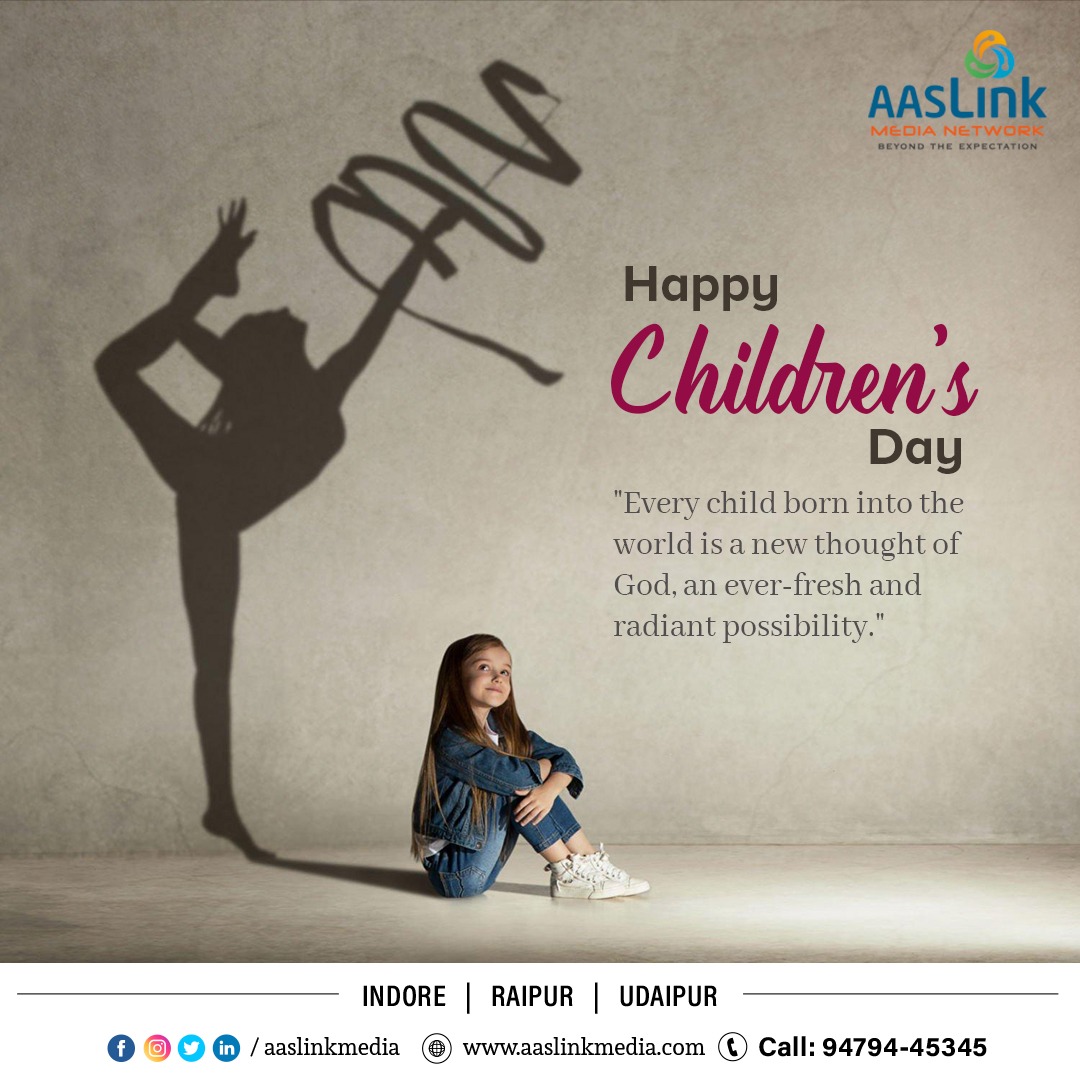 AaslinkN's tweet photo. Happy Children's Day.☺️
.
.
.

#childrensday #children #14thnovember #aaslink #aaslinkmedia #aaslinkmedianetwork #businessconsultant #branding #advertising #printmedia #360degreeadvertisingsolution #reach #engagement #socialmediamanagement #socialmedia #webdevelopement l https://t.co/XLTv0KMvdX