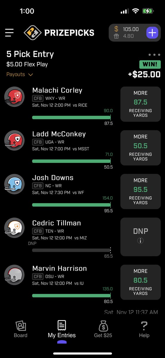 killercam94's tweet image. Went 34-32 on Prize picks this Saturday and Sunday. I’m about to start post plays on here #PrizePicks #GamblingTwitter #NoDepositBoyz