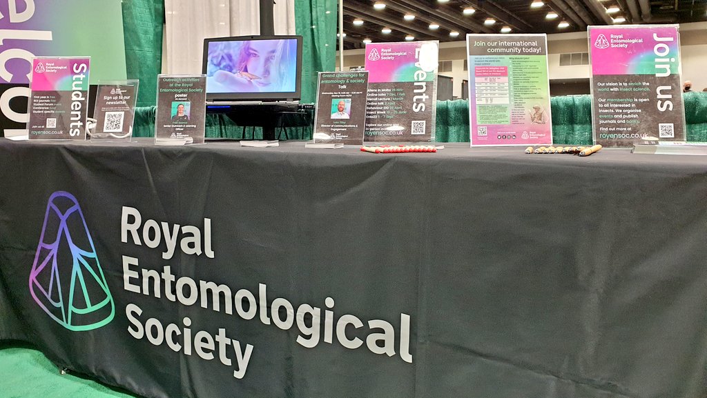 We are excited to be at #EntSoc22, meet our team on stand 514.

Join our international #community, receive a discount on #membership, read our scientific journals and historic books.

#entomology #insects #science #publishing #society