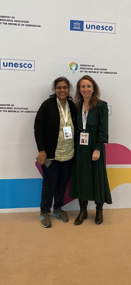 Right to Education Initiative (@rteinitiative) on Twitter photo Our Director <a href="/DelphineDorsi/">Delphine Dorsi</a> and @RajakumariRaji who leads <a href="/RTEInitiative/">Right to Education Initiative</a> work on ECCE from a human perspective are in Tashkent for <a href="/UNESCO/">UNESCO 🏛️ #Education #Sciences #Culture 🇺🇳</a> World Conference on ECCE #EducationstartsEarly #RightToEducation Our Director <a href="/DelphineDorsi/">Delphine Dorsi</a> and @RajakumariRaji who leads <a href="/RTEInitiative/">Right to Education Initiative</a> work on ECCE from a human perspective are in Tashkent for <a href="/UNESCO/">UNESCO 🏛️ #Education #Sciences #Culture 🇺🇳</a> World Conference on ECCE #EducationstartsEarly #RightToEducation