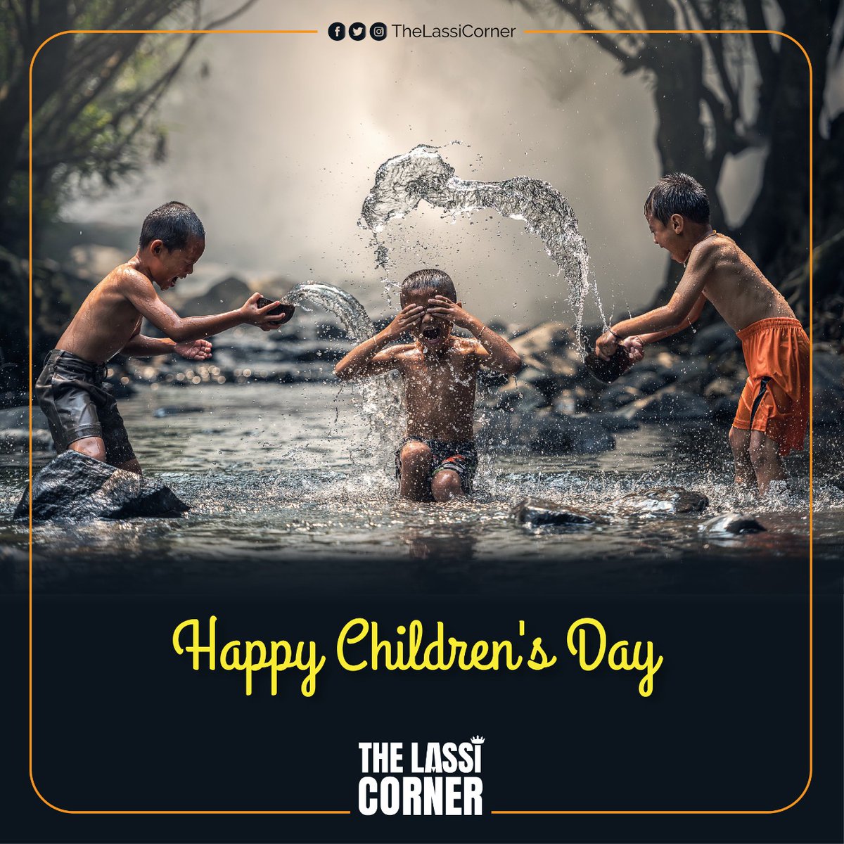 TheLassiCorner's tweet photo. From a child, we must learn to be happy for no reason. Happy Children's Day!
#childrenday #ChildrensDay2022 #JawaharlalNehruJi #jawaharlalnehrujayanti #बाल_दिवस #बाल_दिवस2022 #पंडितजवाहरलालनेहरु https://t.co/6h133zUHEq