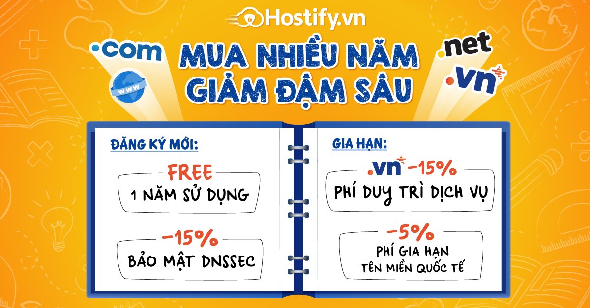 hostifyvn's tweet photo. Duy nhất tháng 11, Tên miền Sale cực đậm sâu tại https://t.co/O4CzuM1Kl2 mua càng nhiều, giảm càng đậm sâu:
➢ Giảm tiền mặt đến 300.000đ
➢ Mua 5 năm FREE ngay 1 năm
➢ Gia hạn giảm đến 15%.
Sở hữu và bảo vệ tên miền thương hiệu ngay: https://t.co/Otkg4AUIYB https://t.co/IiwVDE7oTI