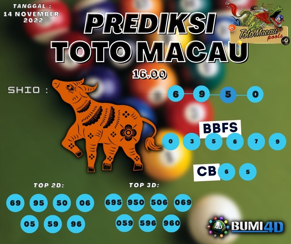 mhtogel_'s tweet photo. Prediksi Toto Macau P2 14 Nov'22, Tetap Utamakan Prediksi Pribadi Boskuh
#togel #togelovers #togeljitu #togeljackpot #togelterpercaya #togelonline #GamblingTwitter #jackpot #win #lotto #prediksi #judi #paito #totomacau #totomacaupools #Macau #paitosgp
https://t.co/tgbzTZXDAg https://t.co/BFQ2y8xWvj
