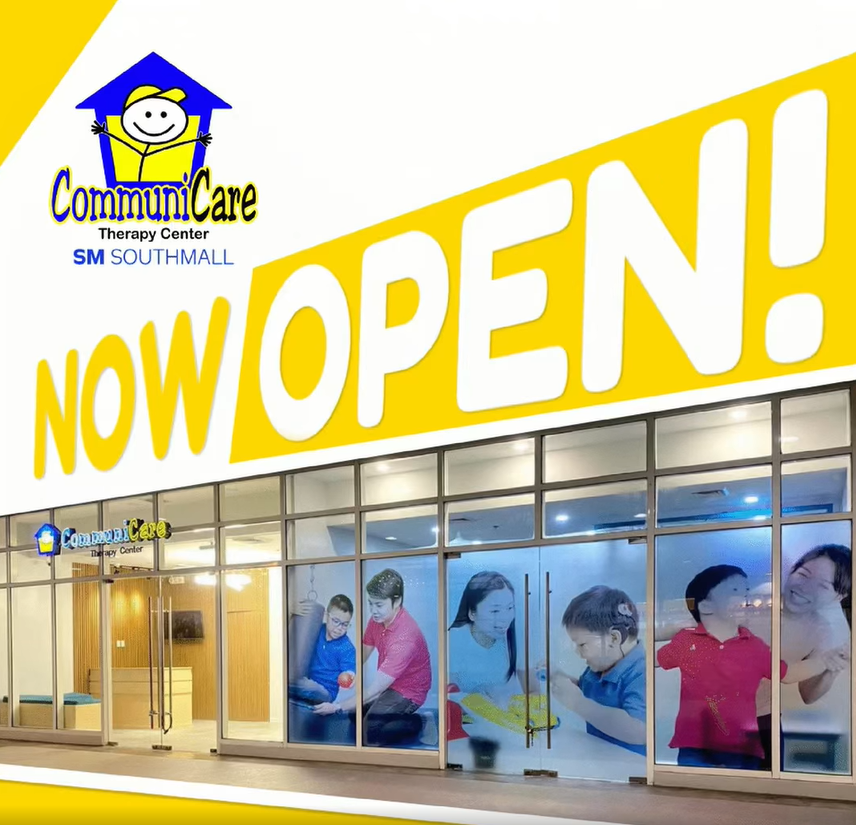 Communicare Therapy Center is now open at @sm_southmall to create more possibilities! 😄 ✨Speech-Language Therapy ✨Occupational Therapy ✨Physical Therapy ✨Special Education 📍Ground Floor of South Tower Car Park Building #EverythingsHereAtSM