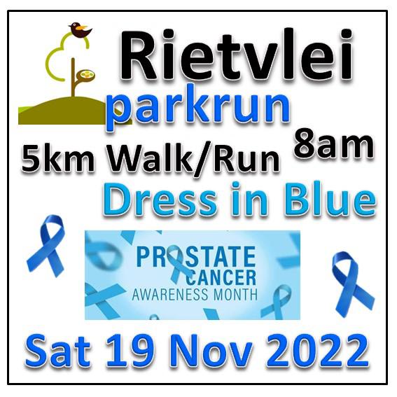 Please wear blue for prostate cancer awareness on Saturday