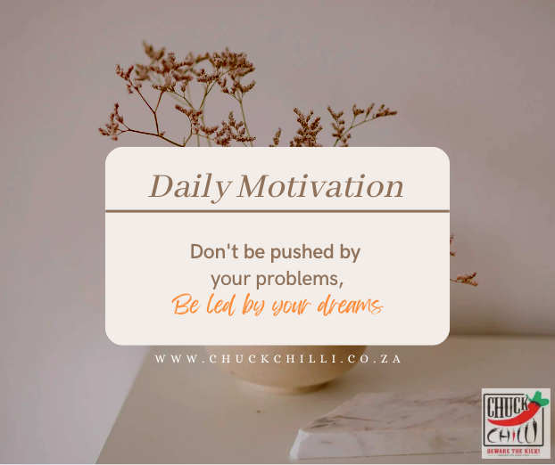 chuckchillifood's tweet photo. Happy new week!
Let's make those dreams a reality by taking one step at a time 💯
#ChuckChilli #BewareTheKick https://t.co/OsRPr03qG6