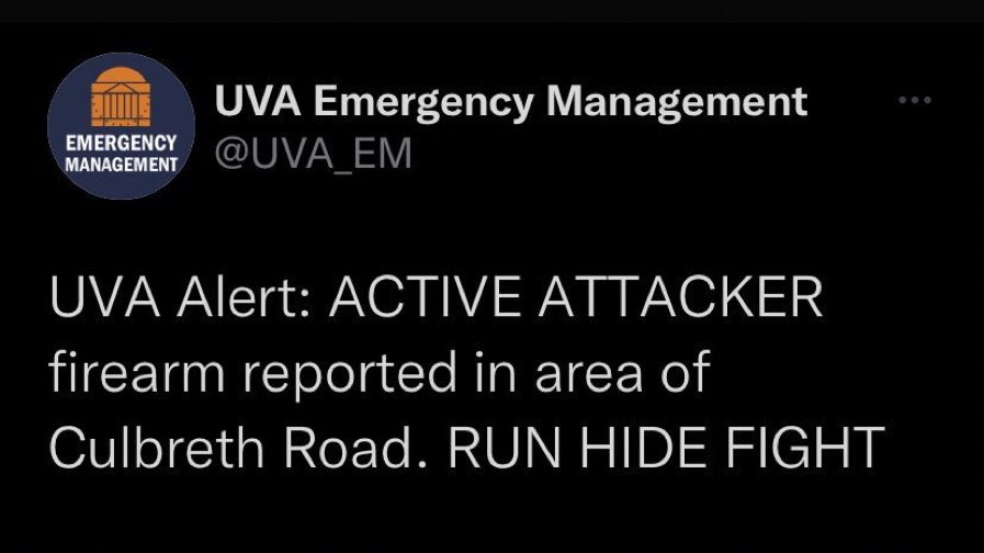 “RUN HIDE FIGHT” should not be the standard “RUN HIDE FIGHT” should not be all we can do to protect college students. UVA is just one example out of thousands