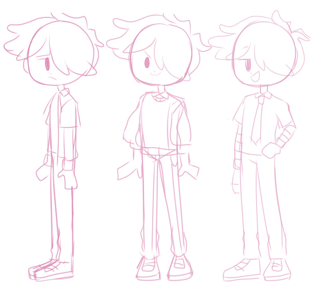 GuitarDraw's tweet photo. Muchos bocetos que hice hace como 4 meses del gb de Meg 
#Fnafhs #Fhs #FnafhsGB #FhsGB https://t.co/v8XZiMBhC1