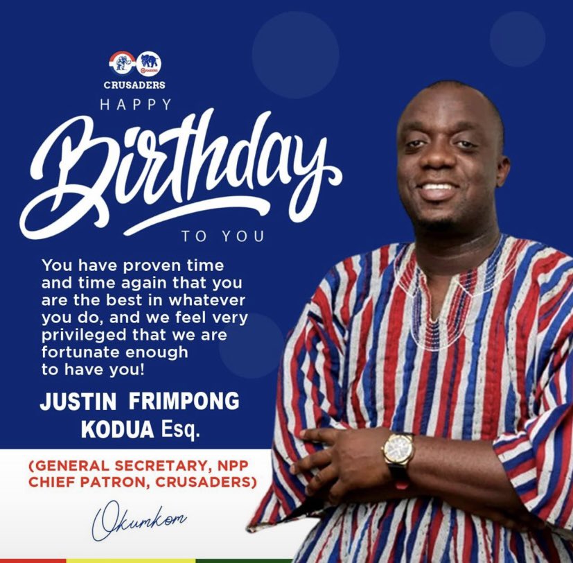 A special birthday 🎉🥳🎊🎁to <a href="/justinkfrimpong/">Justin Kodua Frimpong</a> .Celebrate greatness today 🤲🏻🙏🏼.