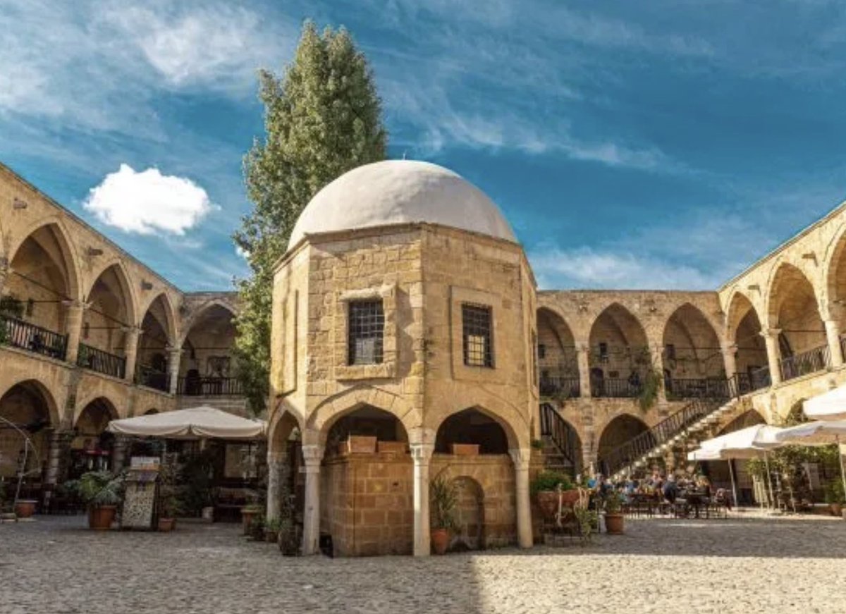 AbsoluteCyprus's tweet image. If history and archaeology pique your interest, #BüyükHan in #NorthCyprus is a must see!

Built by the Ottomans in 1572, it has since been revived as a thriving art centre, hosting fashionable galleries, workshops, cafes and shops. 

#northerncyprus #buytolet #BüyükHan
