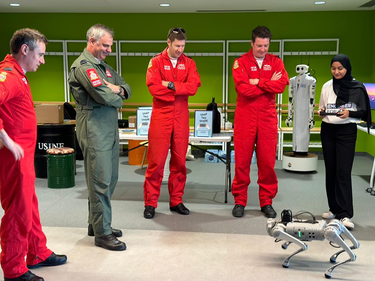 We're delighted to join the <a href="/rafredarrows/">Red Arrows</a> and other industry colleagues today in <a href="/HWUDubai/">Heriot-Watt Dubai</a> to deliver a number of STEM talks and workshops to students.