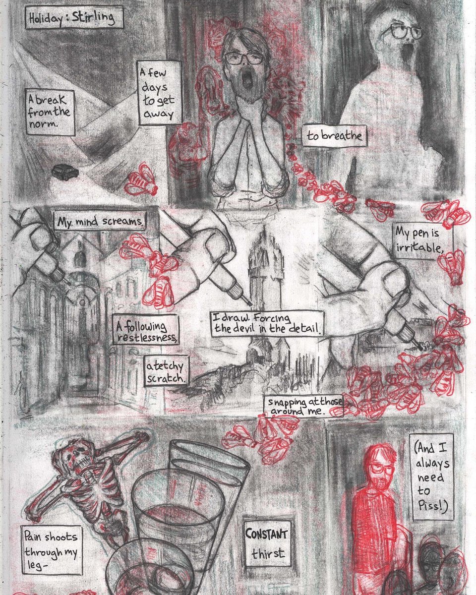 mrpickers's tweet photo. It’s #WorldDiabetesDay so here’s my #symptoms &amp; #diagnosis sequence in “Diabetes: Year One” my #graphicnovel about: diagnosis, the science, &amp; living w #type1diabetes #worlddiabetesday2022 #graphicmedicine #art #illustration #t1d #insulin4all #t1dlookslikeme #pathography #medicine https://t.co/aLUPDEWoYi