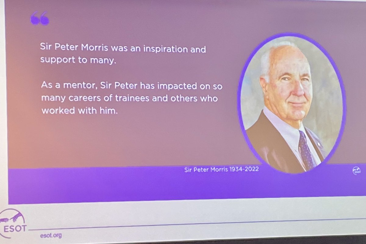 Liset Pengel (@lisetpengel) on Twitter photo Thank you <a href="/gabriel_oniscu/">Prof Gabriel Oniscu</a> for emphasizing the incredible role of Sir Peter Morris on the transplant community and how his legacy lives on in ESOT’s view on a global transplant world #ESOTTLJ <a href="/transplantev/">Transplant Evidence</a> @AnnaAustrie <a href="/prof_cillo/">Umberto Cillo</a> <a href="/rajthur/">Raj Thuraisingham</a> <a href="/ESOTtransplant/">ESOTtransplant</a> Thank you <a href="/gabriel_oniscu/">Prof Gabriel Oniscu</a> for emphasizing the incredible role of Sir Peter Morris on the transplant community and how his legacy lives on in ESOT’s view on a global transplant world #ESOTTLJ <a href="/transplantev/">Transplant Evidence</a> @AnnaAustrie <a href="/prof_cillo/">Umberto Cillo</a> <a href="/rajthur/">Raj Thuraisingham</a> <a href="/ESOTtransplant/">ESOTtransplant</a>