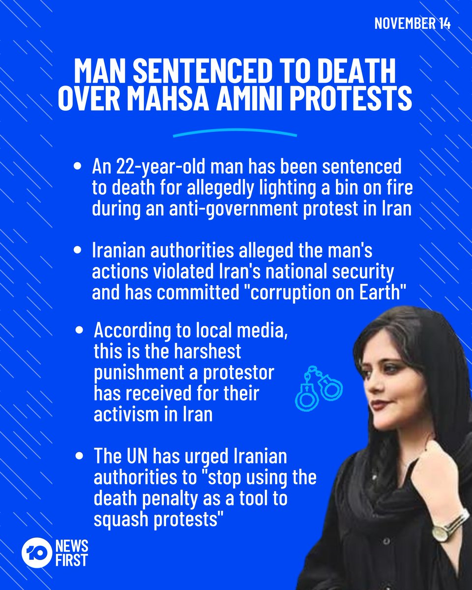 A report from the Human Rights Activists News Agency has claimed over 300 protesters have died and over 15,000 have been arrested in protests following the death of Mahsa Amini in September.